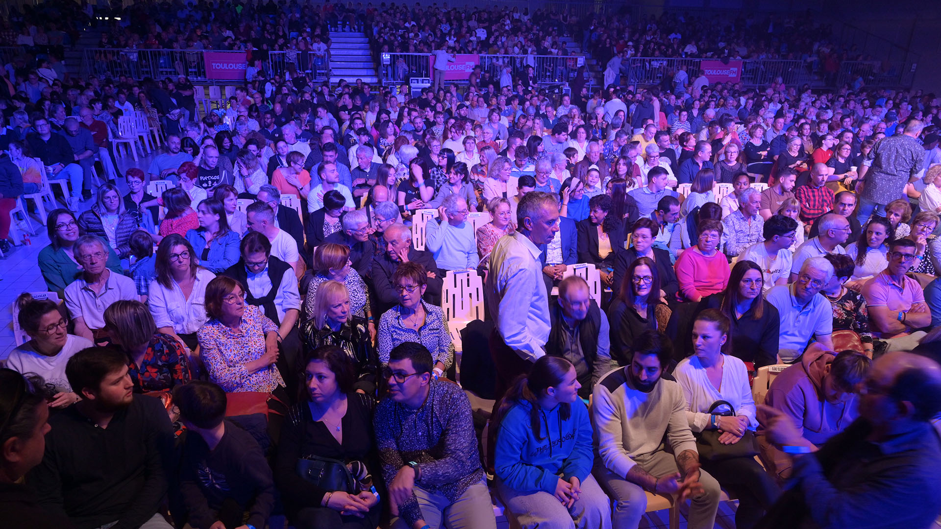 Public Festival du rire dans frontière Saint-Gaudens