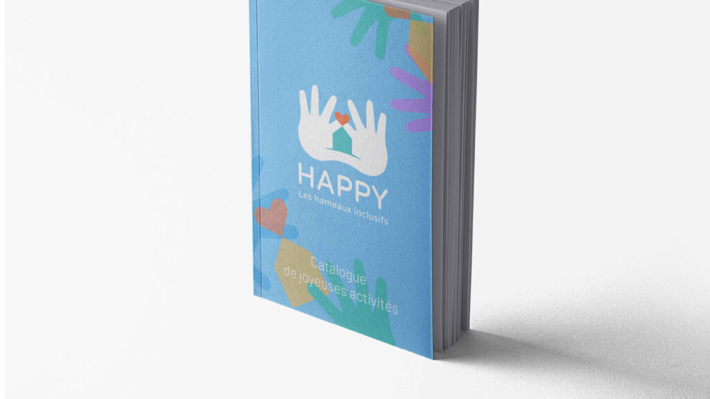 Happy habitat inclusif communication visuelle