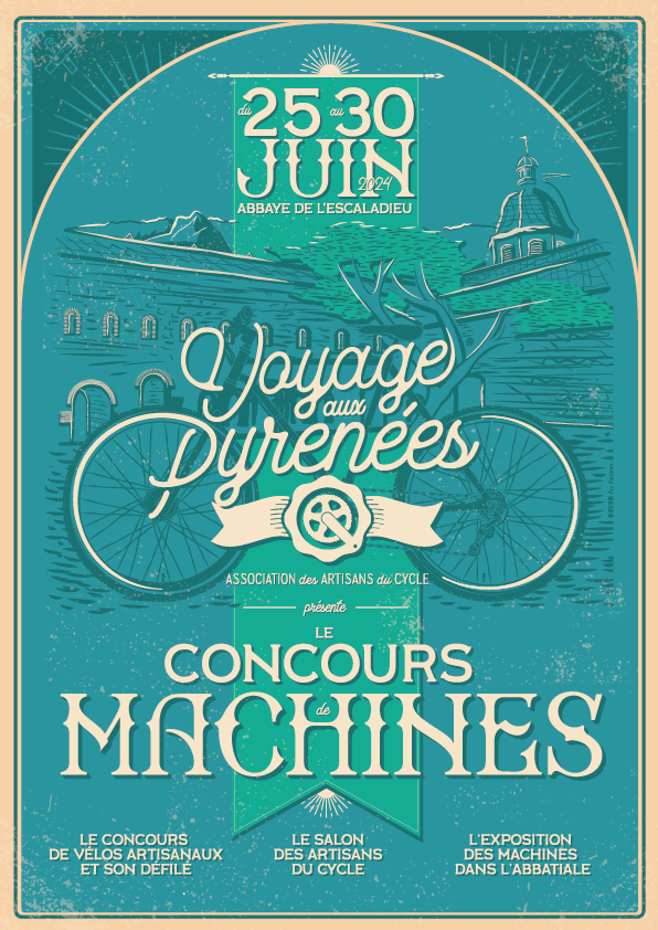 L'affiche du Concours de Machines 2024